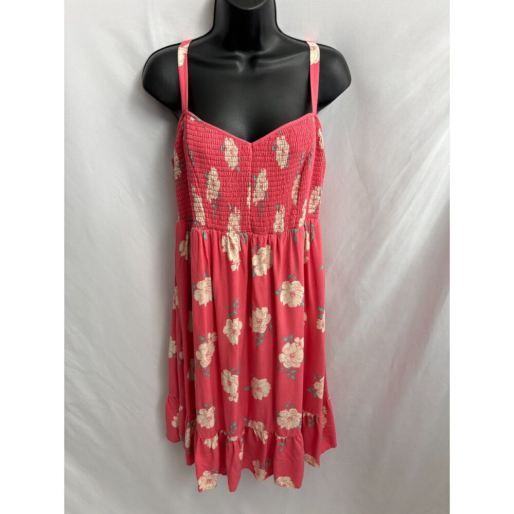 torrid Pink Floral Smocked Sundress